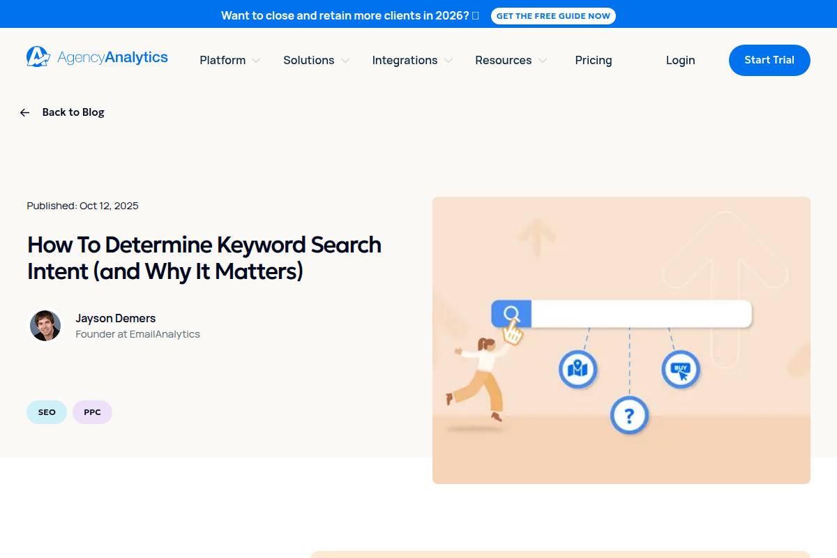 Keyword Research and Search Intent Mapping