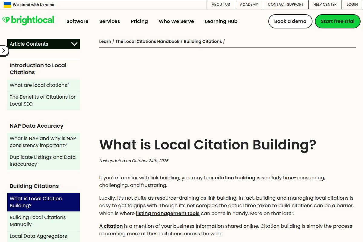 Local Citation Building