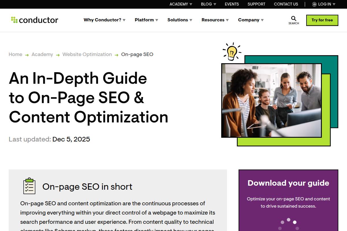 On-Page SEO Content Strategy