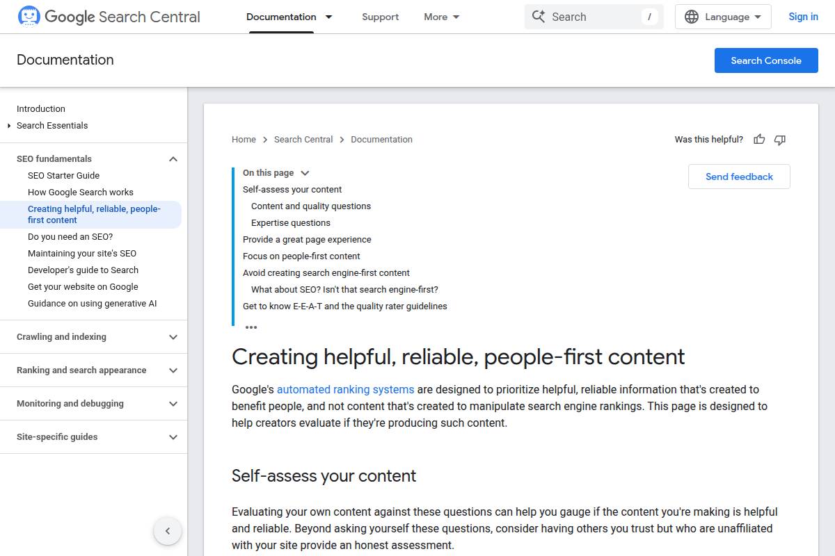 E-E-A-T (Experience, Expertise, Authoritativeness, Trustworthiness)