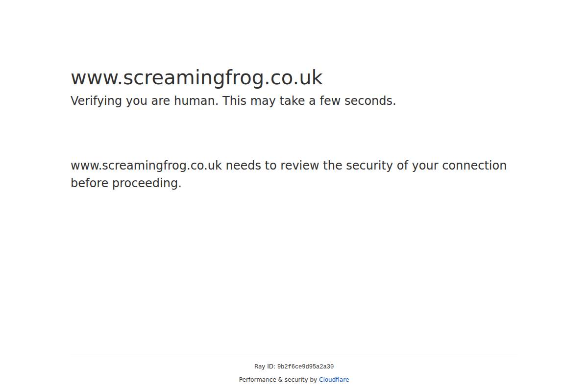 Screaming Frog SEO Spider