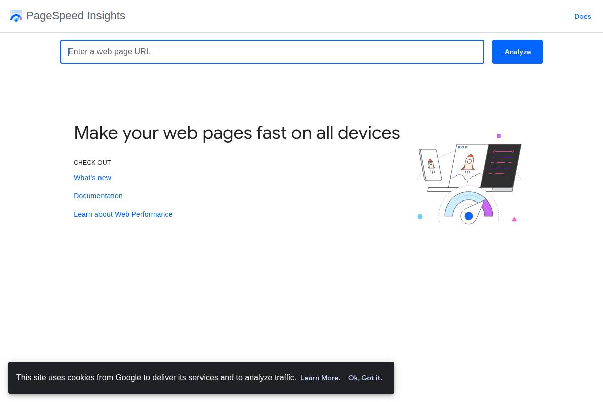 PageSpeed Insights Optimization